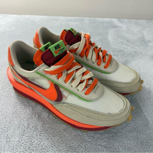 Nike LDWaffle Men's Size 11 US/10 UK/45 EU Sacai CLOT Kiss of Death DH1347-100